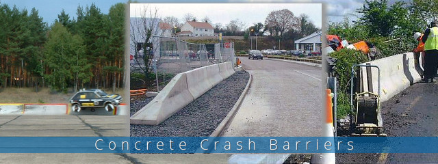 crash barriers