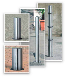 Steel Bollards collage