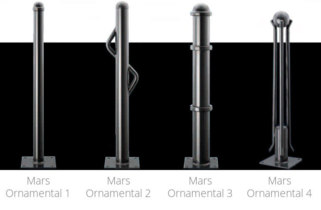 Mars Ornamental Steel Bollards 1