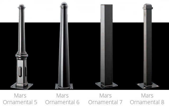 Mars Ornamental Steel Bollards 2